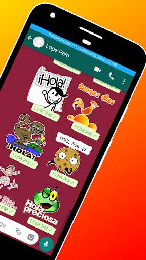 Stickers de Saludos para Whatsapp Gratis screenshot 4