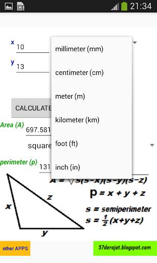 Area, Perimeter, Circumference screenshot 5