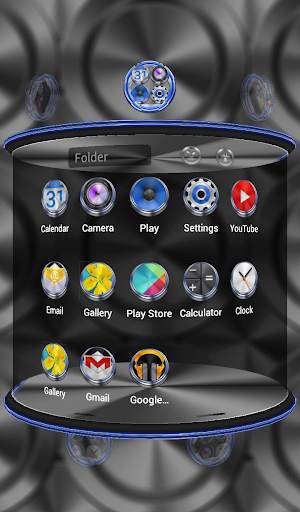 Next Launcher Theme Zenith 3D screenshot 6