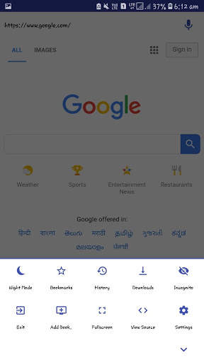 WWW Browser screenshot 3