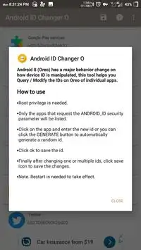 Android Deivce ID Changer Oreo screenshot 3