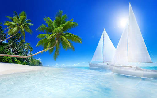 Summer Beach Wallpaper screenshot 7