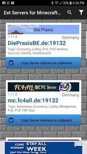 Servers For Minecraft PE screenshot 7