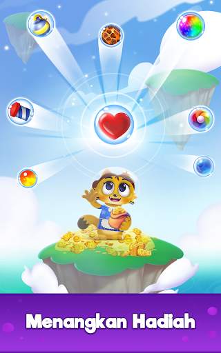 Game Kucing: Bubble Shooter 3D screenshot 13