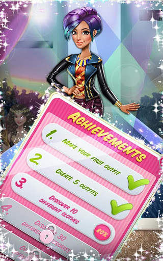 Dress up Game: Tris Runway screenshot 7