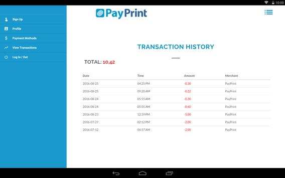 PayPrint screenshot 13