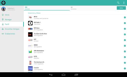 TuneIn Radio Pro screenshot 16