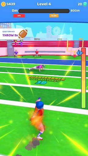 Quarterback Football Throw 3D screenshot 5
