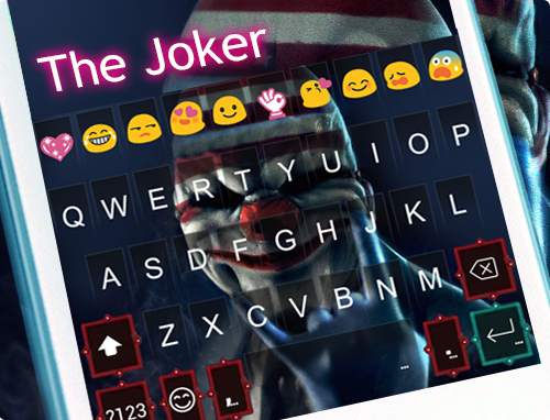 Clown Joker IT Emoji Keyboard screenshot 4