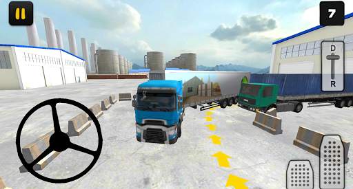 Truck Simulator 3D: Factory Parking screenshot 2
