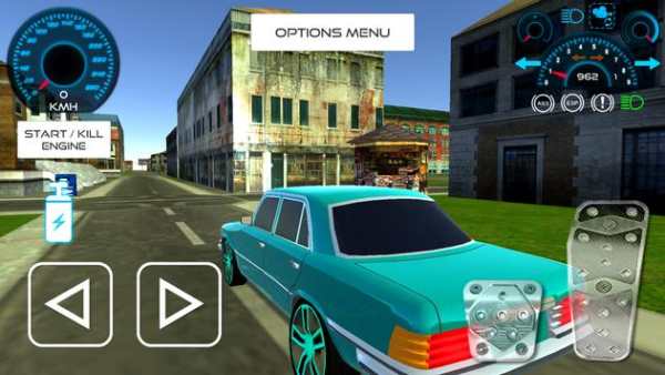 Old Car Driving City screenshot 2