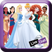 Live Chat With Disney Princess - Prank icon