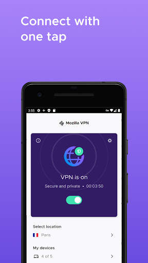 Mozilla VPN - A secure, private and fast VPN screenshot 4