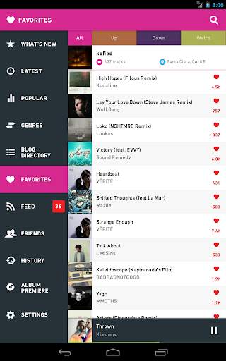 Hype Machine screenshot 7