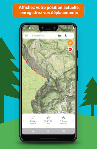 E-walk randonnée GPS hors-ligne screenshot 4