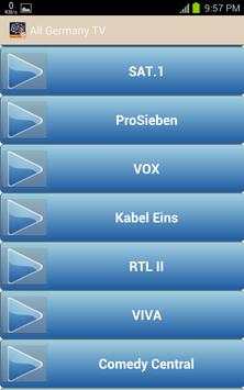 All Germany TV Channel स्क्रीनशॉट 3