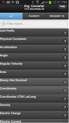 Engineering Unit Converter скриншот 1