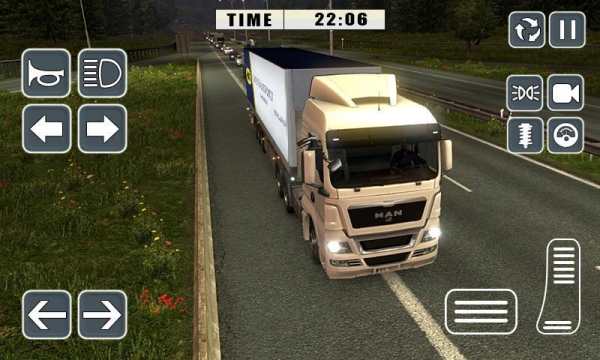 Real European Truck Driving Sims 2018 screenshot 4