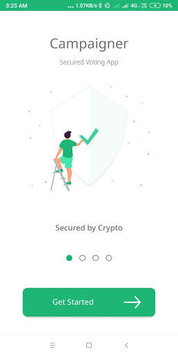 Campaigner - A Secured Voting App screenshot 2
