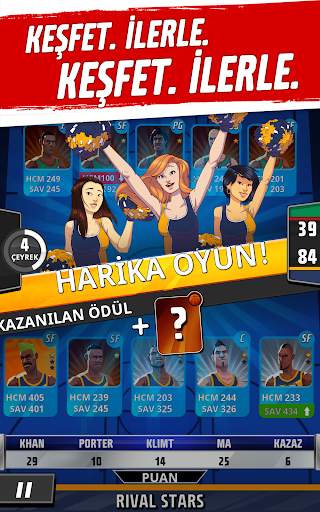 Basketbol - Rakip Yıldızlar screenshot 20