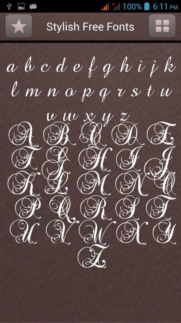 Stylish Free Fonts screenshot 4