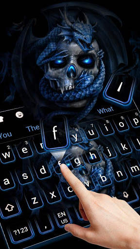 Dragon Skull Keyboard screenshot 1