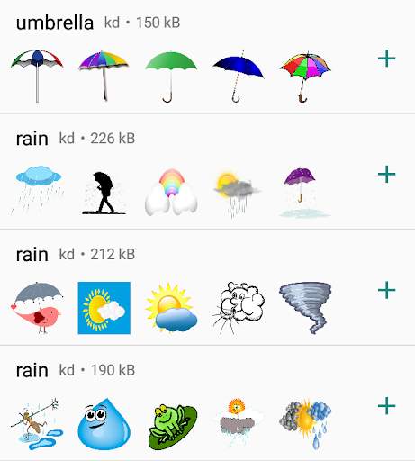 barsaat ke sticker - rain sticker For Whatsapp screenshot 4