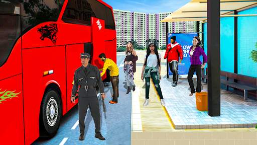 Modern Bus Simulator New Game 2021 –Free Bus Games screenshot 1