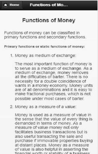Money- Student notes स्क्रीनशॉट 3