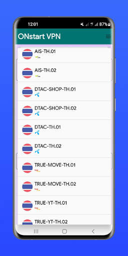 ONstart VPN screenshot 2