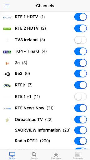 TV Guide Ireland 5 تصوير الشاشة