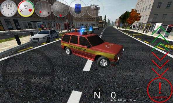 Duty Driver Firetruck LITE screenshot 5