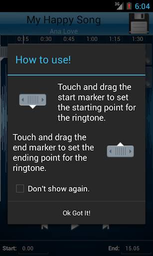 MP3 Cutter and Ringtone Maker screenshot 2