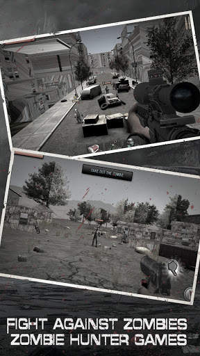 Fight against zombies-Zombie Hunter Games screenshot 1