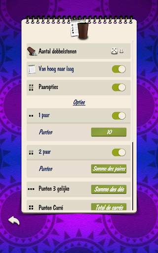 Yatzy Multiplayer - Dobbelspel screenshot 4