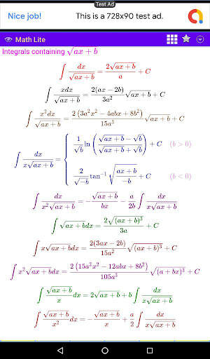 Math Lite: Calculator & Calculus Table screenshot 8