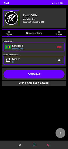 Fluxo VPN screenshot 1