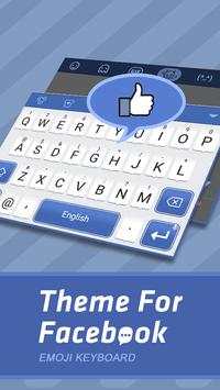 Theme For FaceBook Keyboard screenshot 1