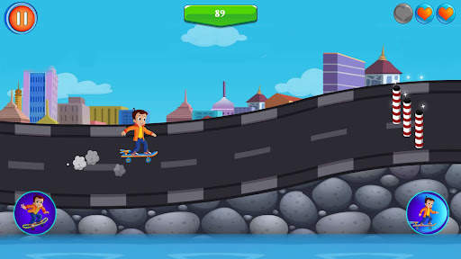 Skater Bheem Game screenshot 3