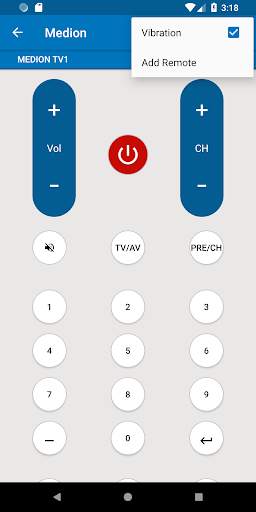 TV Remote For Medion 7 تصوير الشاشة