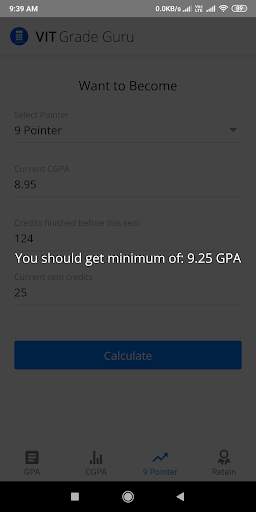 VIT Grade Guru screenshot 3