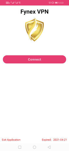 Fynex VPN screenshot 2