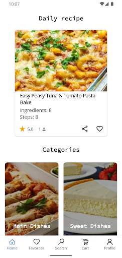 Microwave Recipes screenshot 1