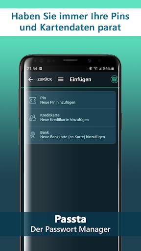 Passta - der Passwort Manager screenshot 5