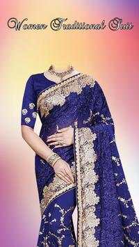 Women Traditional Photo Suit : Women Photo Editor screenshot 4