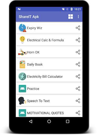 Share Android App 5 تصوير الشاشة