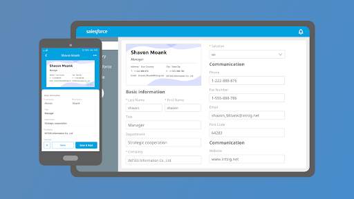 CamCard For SalesForce Ent screenshot 8