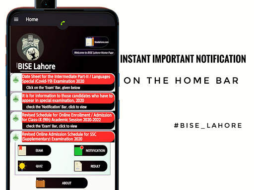 BISE LAHORE - The Board App screenshot 2