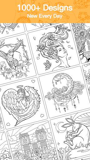 Adult Coloring Book Premium 2 تصوير الشاشة