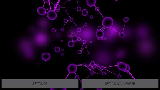 Particle Molecules 3D Live Wallpaper screenshot 16